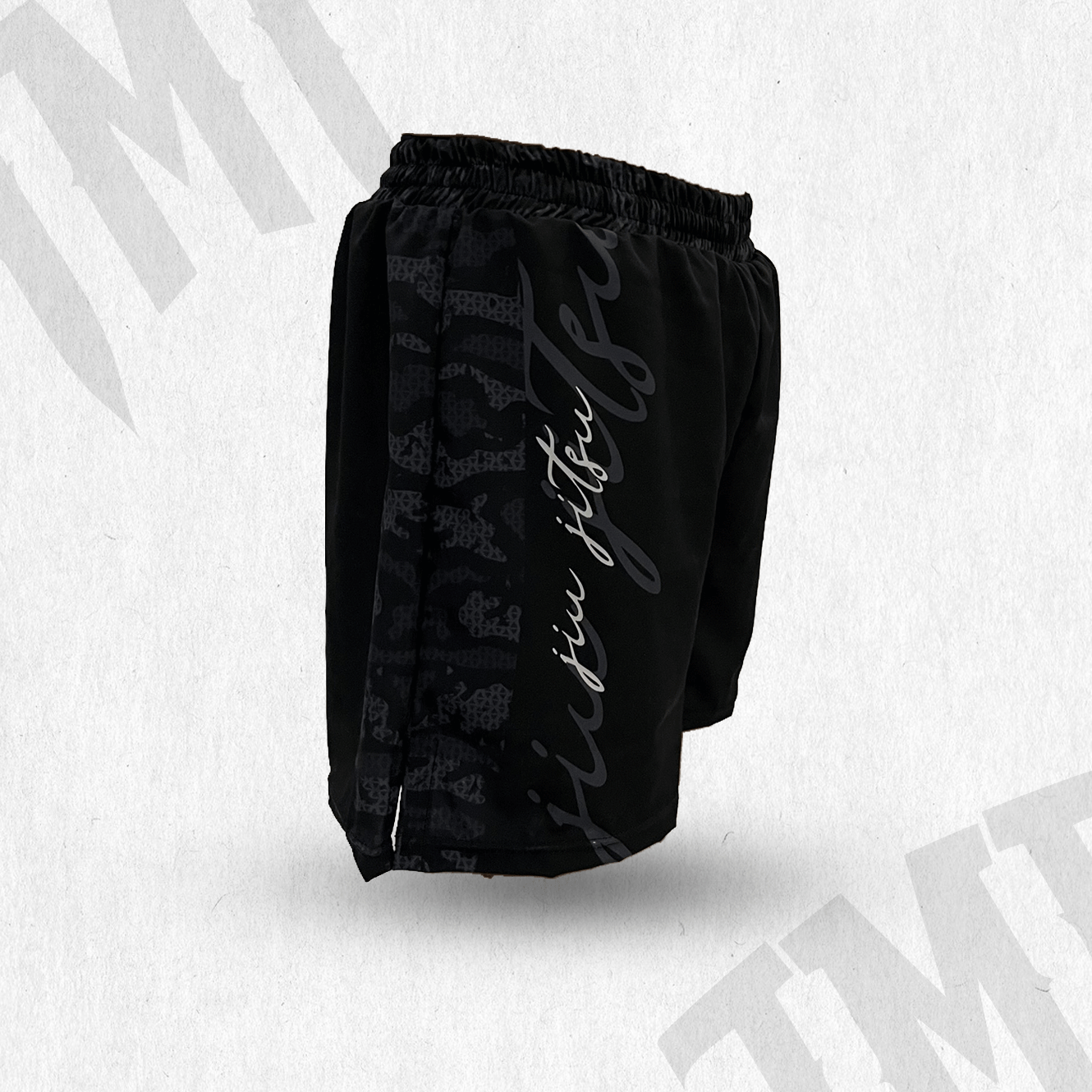 RASHGUARD + BERMUDA NOGI CAMUFLAGE BLACK