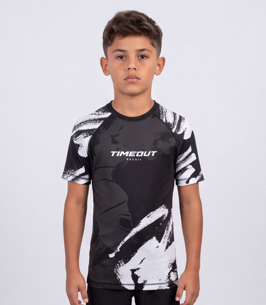 RASHGUARD TMT WARRIOR BJJ KIDS & TEENS