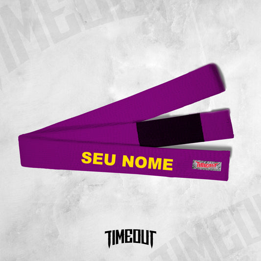 Faixa Roxa BJJ - Personalizada
